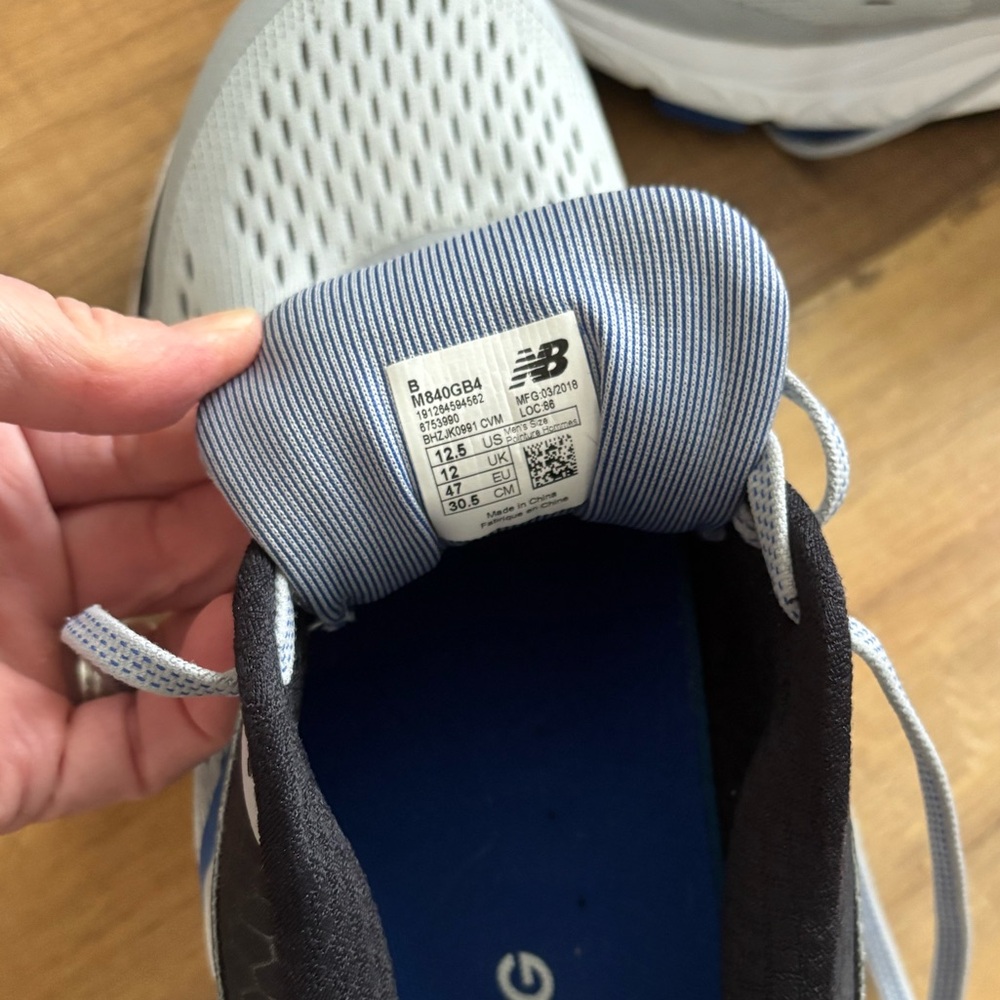 Men’s New Balance 840v4 Running Shoes, size 12.5 - Picture 2 of 7